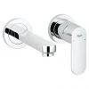 Grohe Eurosmart Cosmopolitan Wall Mounted 2 Hole Basin Mixer - 19381000 -Bathroom Taps Shop 19381000 P