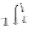 Grohe Grandera High Spout 3-Hole Basin Mixer with Pop-up Waste - Chrome - 20389000 1 Grohe Grandera High Spout 3-Hole Basin Mixer with Pop-up Waste - Chrome - 20389000 -Bathroom Taps Shop 20389000 P