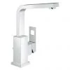Grohe Eurocube High Spout Basin Mixer with Pop-up Waste - 23135000 2 Grohe Eurocube High Spout Basin Mixer with Pop-up Waste - 23135000 -Bathroom Taps Shop 23135000 P