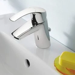 Grohe Eurosmart Mono Basin Mixer with Pop-up Waste - 23322001 -Bathroom Taps Shop 23322001 detail2 460