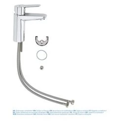 Grohe BauEdge Mono Basin Mixer - 23330000 9 Grohe BauEdge Mono Basin Mixer - 23330000 -Bathroom Taps Shop 23330000 D3 460