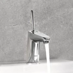 Grohe Eurodisc Joy Mono Basin Mixer with Pop-up Waste - Chrome - 23425000 8 Grohe Eurodisc Joy Mono Basin Mixer with Pop-up Waste - Chrome - 23425000 -Bathroom Taps Shop 23425000 D2 460