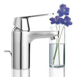 Grohe Eurosmart Cosmopolitan Mono Basin Mixer with Pop-up Waste - 3282500E -Bathroom Taps Shop 32825000 D1 460