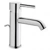 VitrA - Minimax S Monobloc Basin Mixer with Pop-up Waste - Chrome - A41986 -Bathroom Taps Shop 41986 P