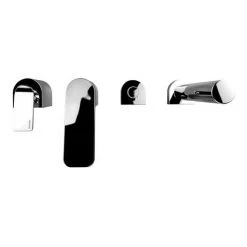 Bristan Alp 4 Hole Bath Shower Mixer -Bathroom Taps Shop ALP 4HBSM C D2 460