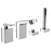 Bristan Alp 4 Hole Bath Shower Mixer -Bathroom Taps Shop ALP 4HBSM C PN
