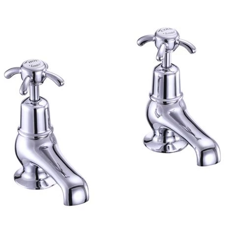 Burlington Anglesey - Chrome 3" Basin Taps - AN1 3 Burlington Anglesey - Chrome 3" Basin Taps - AN1