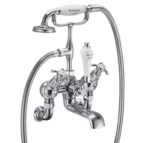 Burlington - Anglesey Angled Wall Mounted Bath/Shower Mixer - AN21 3 Burlington - Anglesey Angled Wall Mounted Bath/Shower Mixer - AN21