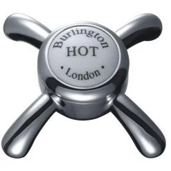 Burlington Anglesey Basin Mixer Tap with Ceramic Indice & Pop Up Waste - AN4 7 Burlington Anglesey Basin Mixer Tap with Ceramic Indice & Pop Up Waste - AN4 -Bathroom Taps Shop ANGLESEY TAPHEAD VERY LARGE4 375