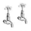 Traditional Wall Mounted Bib Taps -Bathroom Taps Shop BIB001 NP