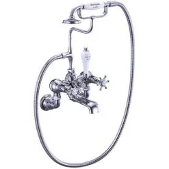 Burlington Birkenhead Regent Wall Mounted Bath/Shower Mixer - BIR17