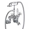 Burlington Birkenhead Regent Angled Wall Mounted Bath/Shower Mixer - BIR21 -Bathroom Taps Shop BIR21 n p