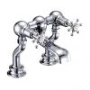 Burlington Birkenhead Regent - Chrome Deck Mounted Bath Filler - BIR23 -Bathroom Taps Shop BIR23 P1