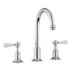 Crosswater - Belgravia Lever 3 Tap Hole Tall Basin Mixer with Pop-up Waste - BL135DPC_LV -Bathroom Taps Shop BL135DPC LV P