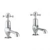 Crosswater - Belgravia Crosshead Long Nose Basin Taps - BL140DNC 2 Crosswater - Belgravia Crosshead Long Nose Basin Taps - BL140DNC -Bathroom Taps Shop BL140DNC P