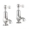 Crosswater - Belgravia Lever Cloakroom Basin Taps - BL150DNC_LV -Bathroom Taps Shop BL150DNC LV PN