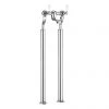 Crosswater - Belgravia Lever Floor Mounted Freestanding Bath Filler -Bathroom Taps Shop BL322DC LV BL002FC P