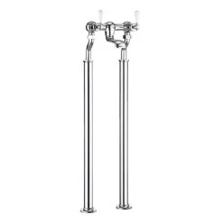 Crosswater - Belgravia Lever Floor Mounted Freestanding Bath Filler