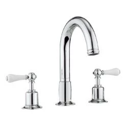 Crosswater - Belgravia Lever 3 Tap Hole Bath Mixer - BL330DC_LV