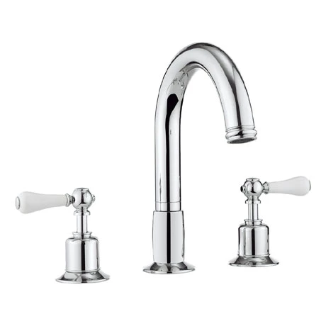 Crosswater - Belgravia Lever 3 Tap Hole Bath Mixer - BL330DC_LV 3 Crosswater - Belgravia Lever 3 Tap Hole Bath Mixer - BL330DC_LV