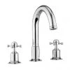 Crosswater - Belgravia Crosshead 3 Tap Hole Bath Mixer - BL330DC 1 Crosswater - Belgravia Crosshead 3 Tap Hole Bath Mixer - BL330DC -Bathroom Taps Shop BL330DC P