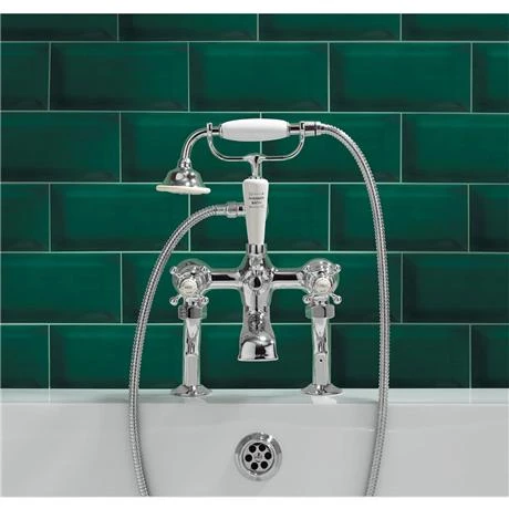 Crosswater - Belgravia Crosshead Bath Shower Mixer with Kit - BL422DC 4 Crosswater - Belgravia Crosshead Bath Shower Mixer with Kit - BL422DC - Image 2