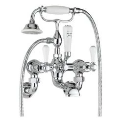 Crosswater - Belgravia Lever Wall Mounted Bath Shower Mixer
