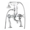 Crosswater - Belgravia Crosshead Bath Shower Mixer with Kit - BL422DC 1 Crosswater - Belgravia Crosshead Bath Shower Mixer with Kit - BL422DC -Bathroom Taps Shop BL422DC P
