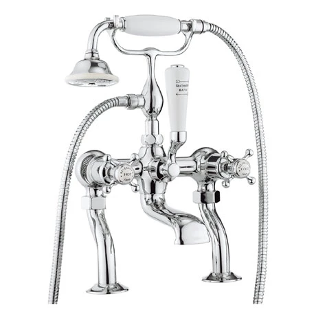 Crosswater - Belgravia Crosshead Bath Shower Mixer with Kit - BL422DC 3 Crosswater - Belgravia Crosshead Bath Shower Mixer with Kit - BL422DC