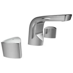 Bristan Bright 3 Hole Basin Mixer with Clicker Waste 9 Bristan Bright 3 Hole Basin Mixer with Clicker Waste -Bathroom Taps Shop BRG 3HBAS C D2 460