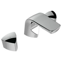 Bristan Bright 3 Hole Basin Mixer with Clicker Waste 11 Bristan Bright 3 Hole Basin Mixer with Clicker Waste -Bathroom Taps Shop BRG 3HBAS C D4 460