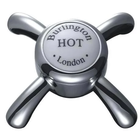 Burlington Anglesey Regent - Chrome 3" Basin Taps - ANR1 4 Burlington Anglesey Regent - Chrome 3" Basin Taps - ANR1 - Image 2