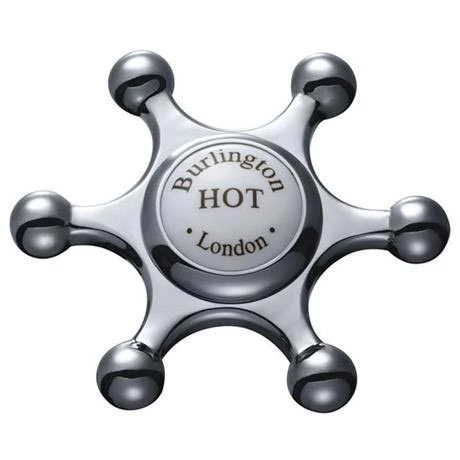 Burlington Birkenhead Basin Mixer Tap with Ceramic Indice & Pop Up Waste - BI4 4 Burlington Birkenhead Basin Mixer Tap with Ceramic Indice & Pop Up Waste - BI4 - Image 2