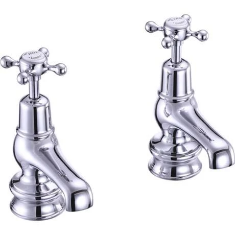 Burlington Claremont Regent - Chrome 3" Basin Taps - CLR1 3 Burlington Claremont Regent - Chrome 3" Basin Taps - CLR1