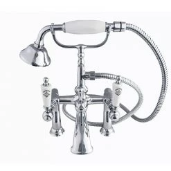 Silverdale Berkeley Bath Shower Mixer Taps Chrome