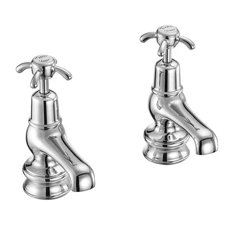 Burlington Anglesey Regent - Chrome 3" Basin Taps - ANR1 3 Burlington Anglesey Regent - Chrome 3" Basin Taps - ANR1