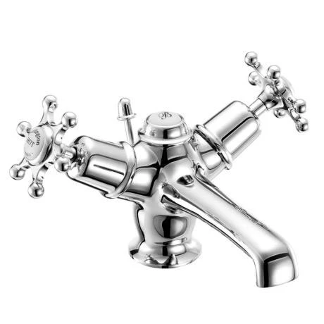 Burlington Birkenhead Basin Mixer Tap with Ceramic Indice & Pop Up Waste - BI4 5 Burlington Birkenhead Basin Mixer Tap with Ceramic Indice & Pop Up Waste - BI4 - Image 3