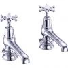 Burlington Birkenhead Regent Chrome 5" Basin Taps - BIR2 -Bathroom Taps Shop Burlington Birkenhead Regent Chrome 5 Basin Taps BIR2 Medium