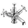 Burlington Claremont - Chrome Basin Mixer Tap with Pop Up Waste - CL4 -Bathroom Taps Shop Burlington Claremont Chrome Basin Mixer with Pop Up Waste p