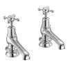 Burlington Claremont Regent - Chrome 5" Basin Taps - CLR2 -Bathroom Taps Shop Burlington Claremont Regent Chrome 5 Basin Taps CLR2 p