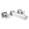 Bristan Cascade Wall Mounted Basin Mixer -Bathroom Taps Shop CAS WMBAS C PN
