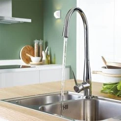 Bristan - Champagne Easy Fit Monobloc Kitchen Sink Mixer - CHM-EFSNK-C -Bathroom Taps Shop CHM EFSNK C D2 460
