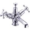 Burlington Claremont Basin Mixer Tap with Click Clack Waste - CL6 2 Burlington Claremont Basin Mixer Tap with Click Clack Waste - CL6 -Bathroom Taps Shop CL6 BAS MIX LARGE