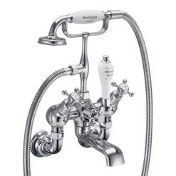 Burlington Claremont Regent - Angled Wall Mounted Bath/Shower Mixer - CLR21