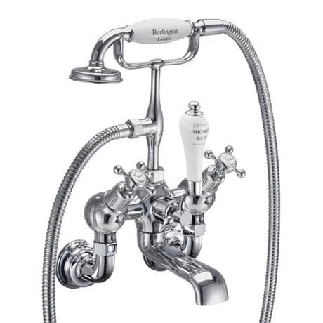 Burlington Claremont Regent - Angled Wall Mounted Bath/Shower Mixer - CLR21 3 Burlington Claremont Regent - Angled Wall Mounted Bath/Shower Mixer - CLR21