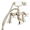 Deva Coronation Pillar Mounted Bath Shower Mixer - Gold