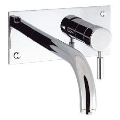 Crosswater - Design Wall Mounted 2 Hole Set Basin Mixer - DE121WNC