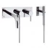 Crosswater - Design Wall Mounted 3 Hole Bath Shower Mixer - DE431WC -Bathroom Taps Shop DE431WC P