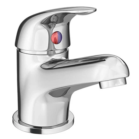 Modern Single Lever Basin Tap - Chrome - DTY305 3 Modern Single Lever Basin Tap - Chrome - DTY305