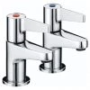 Bristan - Design Utility Lever Basin Taps - Chrome - DUL-1/2-C -Bathroom Taps Shop DUL12C PN